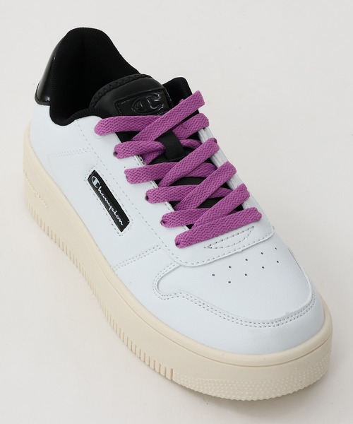Champion(チャンピオン)の「【Champion/チャンピオン】レディース リバウンド プラット メタル(その他シューズ・レディース・ブラック×ゴールド/ホワイト×ピンク・25.0cm/23.0cm/24.0cm/23.5cm/24.5cm)」の7枚目の写真