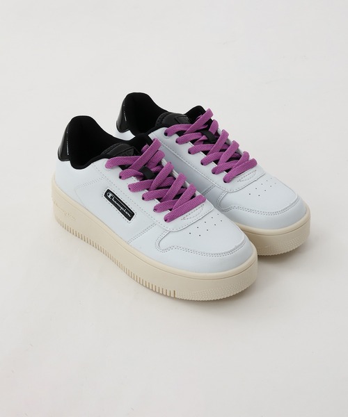 Champion(チャンピオン)の「【Champion/チャンピオン】レディース リバウンド プラット メタル(その他シューズ・レディース・ブラック×ゴールド/ホワイト×ピンク・25.0cm/23.0cm/24.0cm/23.5cm/24.5cm)」の8枚目の写真