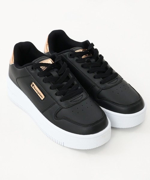 Champion(チャンピオン)の「【Champion/チャンピオン】レディース リバウンド プラット メタル(その他シューズ・レディース・ブラック×ゴールド/ホワイト×ピンク・25.0cm/23.0cm/24.0cm/23.5cm/24.5cm)」の18枚目の写真
