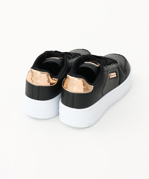 Champion(チャンピオン)の「【Champion/チャンピオン】レディース リバウンド プラット メタル(その他シューズ・レディース・ブラック×ゴールド/ホワイト×ピンク・25.0cm/23.0cm/24.0cm/23.5cm/24.5cm)」の19枚目の写真