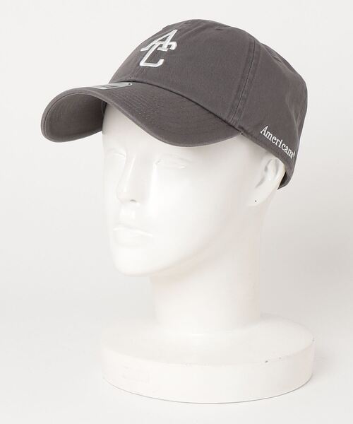 AMERICANA（アメリカーナ）の「Americana/アメリカーナ　47クリーンナップ キャップ / ロゴキャップ（キャップ・レディース・チャコールグレー/ブラック/ベージュ・ﾌﾘ-）」の2枚目の写真