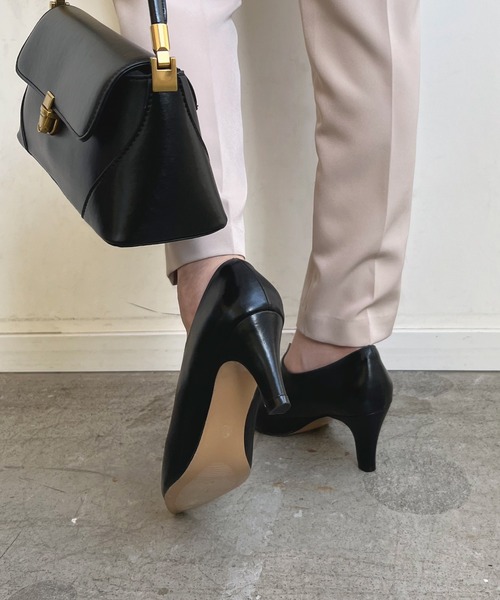 Futier land（フューティアランド）の「美脚フロントスリットブーティー（ブーツ・レディース・ブラウン/ブラック・36/37/38/39/40）」の6枚目の写真