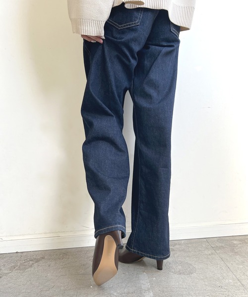 Futier land（フューティアランド）の「美脚フロントスリットブーティー（ブーツ・レディース・ブラウン/ブラック・36/37/38/39/40）」の18枚目の写真