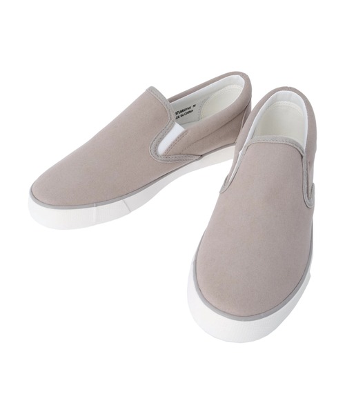 AMERICAN HOLIC（アメリカンホリック）の「【整履き】スェードスリッポン（スニーカー・レディース・グレイッシュベージュ・M/L/S）」の12枚目の写真