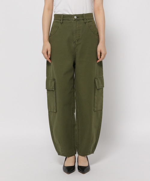 BAYFLOW（ベイフロー）の「カーゴカーブパンツ（カーゴパンツ・レディース・カーキ/ブラック/ベージュ・MEDIUM/SMALL）」の8枚目の写真