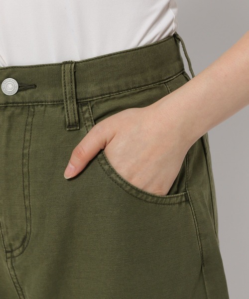 BAYFLOW（ベイフロー）の「カーゴカーブパンツ（カーゴパンツ・レディース・カーキ/ブラック/ベージュ・MEDIUM/SMALL）」の12枚目の写真