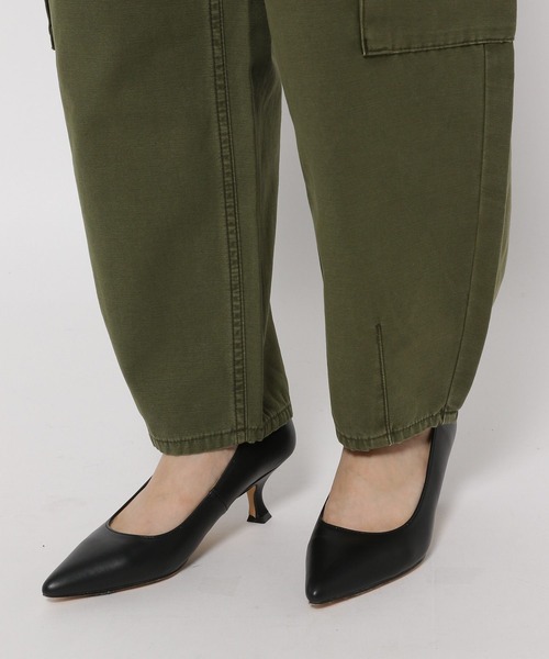 BAYFLOW（ベイフロー）の「カーゴカーブパンツ（カーゴパンツ・レディース・カーキ/ブラック/ベージュ・MEDIUM/SMALL）」の7枚目の写真