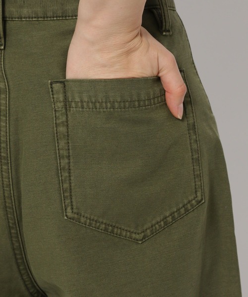 BAYFLOW（ベイフロー）の「カーゴカーブパンツ（カーゴパンツ・レディース・カーキ/ブラック/ベージュ・MEDIUM/SMALL）」の9枚目の写真