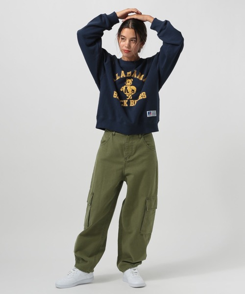 BAYFLOW（ベイフロー）の「カーゴカーブパンツ（カーゴパンツ・レディース・カーキ/ブラック/ベージュ・MEDIUM/SMALL）」の20枚目の写真