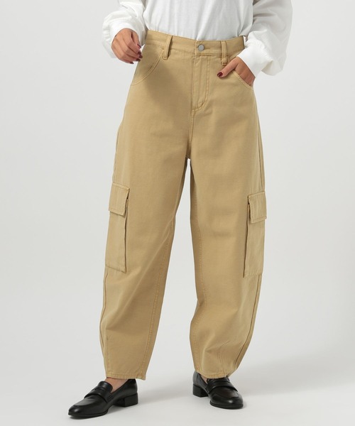 BAYFLOW（ベイフロー）の「カーゴカーブパンツ（カーゴパンツ・レディース・カーキ/ブラック/ベージュ・MEDIUM/SMALL）」の18枚目の写真