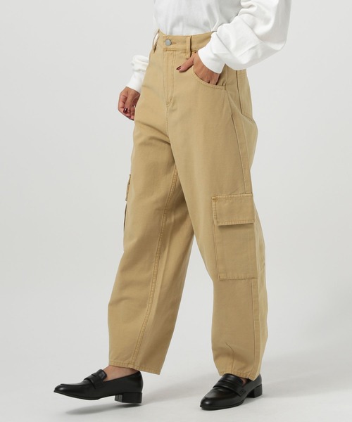 BAYFLOW（ベイフロー）の「カーゴカーブパンツ（カーゴパンツ・レディース・カーキ/ブラック/ベージュ・MEDIUM/SMALL）」の19枚目の写真