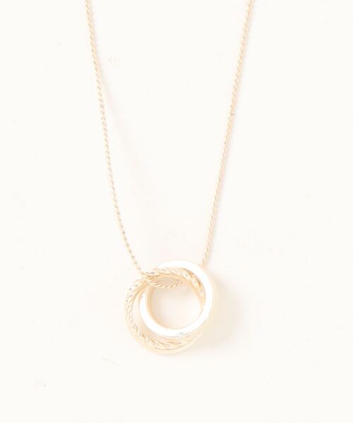 LBC(エルビーシー)の「リングエポネックレス(ネックレス・レディース・ゴールド・FREE)」の1枚目の写真