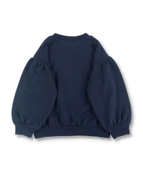 BRANSHES(ブランシェス)の「長袖スパンコールトレーナー(パーカー・キッズ・オフホワイト/ネイビー・100/90/120/110/130)」の13枚目の写真