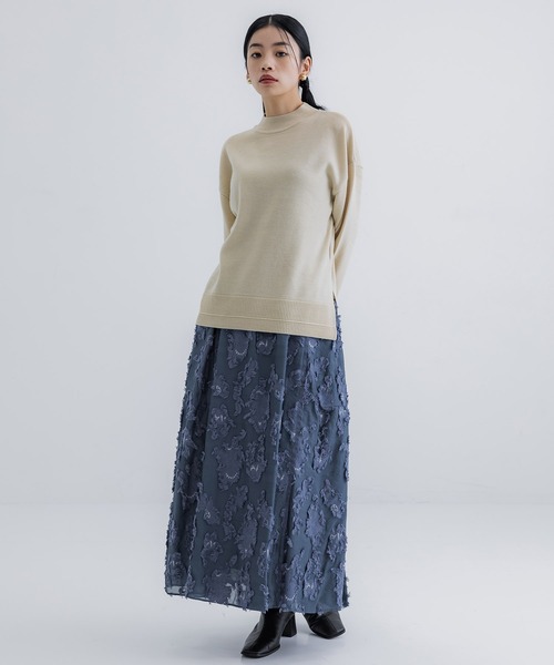 【セール】ウールマティックモックネックニット（ニット/セーター）｜UNITED TOKYO（ユナイテッドトウキョウ）