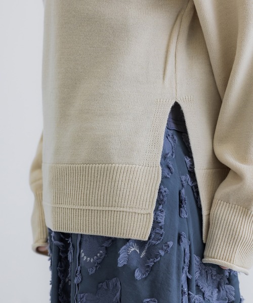 【セール】ウールマティックモックネックニット（ニット/セーター）｜UNITED TOKYO（ユナイテッドトウキョウ）