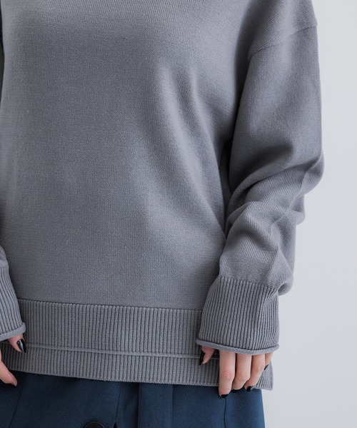 【セール】ウールマティックモックネックニット（ニット/セーター）｜UNITED TOKYO（ユナイテッドトウキョウ）