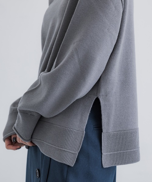 【セール】ウールマティックモックネックニット（ニット/セーター）｜UNITED TOKYO（ユナイテッドトウキョウ）