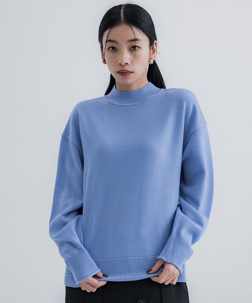 【セール】ウールマティックモックネックニット（ニット/セーター）｜UNITED TOKYO（ユナイテッドトウキョウ）