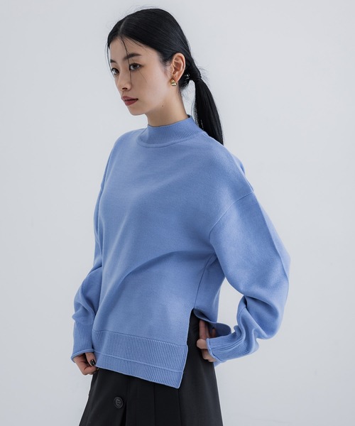 【セール】ウールマティックモックネックニット（ニット/セーター）｜UNITED TOKYO（ユナイテッドトウキョウ）