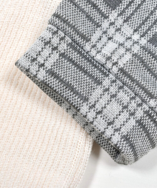 SLAP SLIP BABY(スラップスリップベビー)の「チェック柄シャツ蝶ネクタイ付ベストドッキング風ロンパースベビー(60~80cm)(ロンパース・キッズ・ブラウン/オフホワイト・70cm/80cm/60cm)」の8枚目の写真