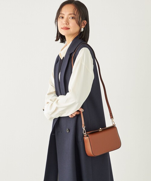 SHIPS Colors(シップス カラーズ)の「SHIPS Colors:〈洗濯機可能〉トロミ レイヤード シャツ(シャツ/ブラウス・レディース・オフホワイト/ライトブルー・ONE SIZE)」の21枚目の写真