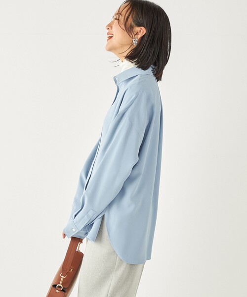 SHIPS for women / シップスウィメン SHIPS Colors:〈洗濯機可能〉トロミ レイヤード シャツ SHIPS｜SHIPS Colors:<洗濯機可能>トロミ レイヤード シャツ