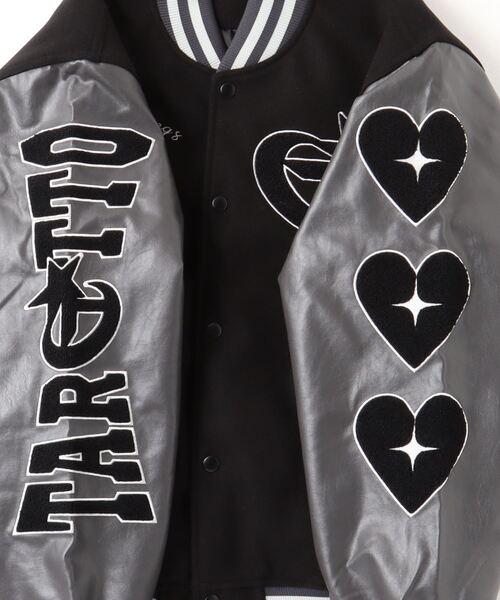 TARGETTO⁄ターゲット』TRIPLE targetto TRIPLE HEART VARSITY JACKET