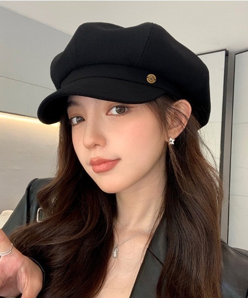 gossip！ロサンゼルス（ゴシップロサンゼルス）の「キャスケット（キャスケット・レディース・ブラウン/ブラック/ダークブラウン・FREE）」の2枚目の写真