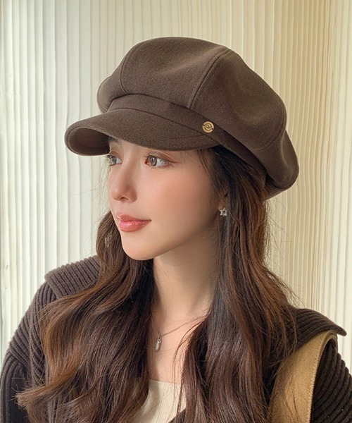 gossip！ロサンゼルス（ゴシップロサンゼルス）の「キャスケット（キャスケット・レディース・ブラウン/ブラック/ダークブラウン・FREE）」の6枚目の写真