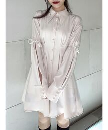 EATME | スリットスリーブシャツワンピース(ワンピース)