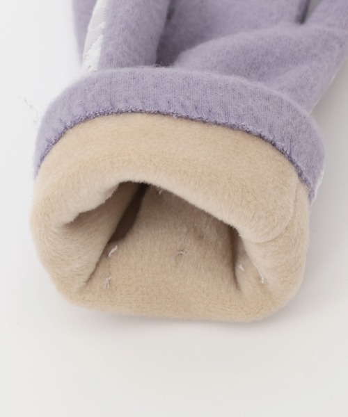 axes femme POETIQUE（アクシーズファムポエティック）の「プチリボンパール手袋（手袋・レディース・ブラック/ピンク/ラベンダー・FREE）」の10枚目の写真