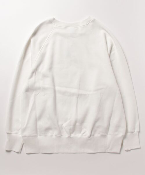 DouDou(ドゥドゥ)の「【WEB限定】 サイドジップ裏起毛プルオーバー(Tシャツ/カットソー・レディース・パープル/オフホワイト/ブラック・FREE)」の16枚目の写真
