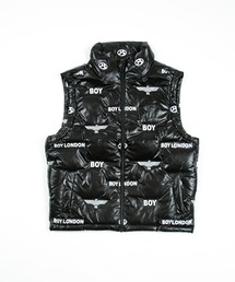 BOY LONDON（ボーイロンドン）の「【BOY LONDON】LOGO PATTERN DOWN VEST（ダウンベスト）」