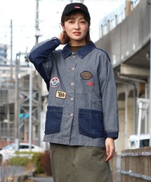 慈雨　ジウ　ショートコート　薄手 変形　アシンメトリー　40 　L　羽織 慈雨新作アウターのご紹介 | カーサ センソユニコ | 松坂屋静岡