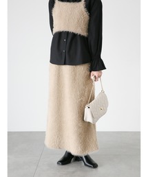 Te chichi TERRASSE | シャギーニットスカート(セットアップ可)(スカート)