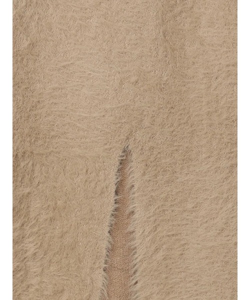 Te chichi TERRASSE（テチチテラス）の「シャギーニットスカート(セットアップ可)（スカート・レディース・ブラック/オフホワイト/ベージュ・F）」の10枚目の写真