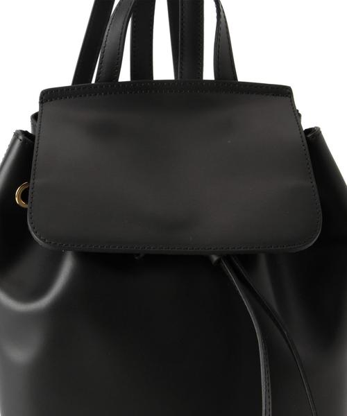 BEAUTY&YOUTH UNITED ARROWS（ビューティーアンドユースユナイテッドアローズ）の「BY Carol J レザーリュックサック◆（バックパック/リュック・レディース・ブラック/ブラウン・フリー）」の7枚目の写真