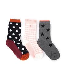 green label relaxing | 【KIDS】15FW ガールズ 3Pソックス(ソックス/靴下)