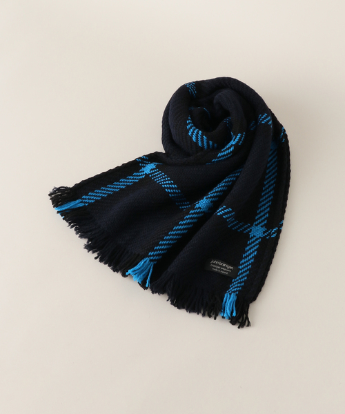 John branigan（ジョンブラニガン）の「【John branigan/ジョンブラニガン】 STOLE：マフラー（マフラー・レディース・ブラウン/ネイビー/モスグリーン/ブルー系その他・FREE）」の4枚目の写真