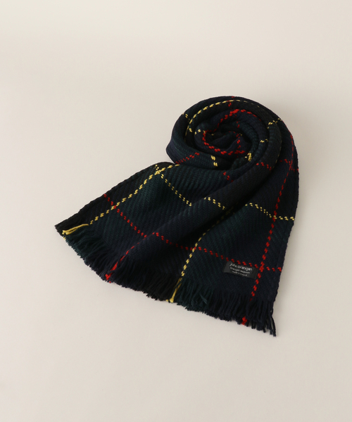 John branigan（ジョンブラニガン）の「【John branigan/ジョンブラニガン】 STOLE：マフラー（マフラー・レディース・ブラウン/ネイビー/モスグリーン/ブルー系その他・FREE）」の3枚目の写真