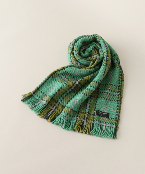 John branigan（ジョンブラニガン）の「【John branigan/ジョンブラニガン】 STOLE：マフラー（マフラー・レディース・ブラウン/ネイビー/モスグリーン/ブルー系その他・FREE）」の2枚目の写真