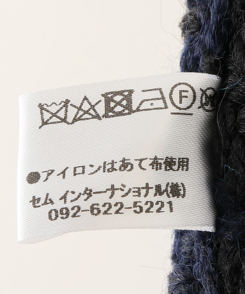 John branigan（ジョンブラニガン）の「【John branigan/ジョンブラニガン】 STOLE：マフラー（マフラー・レディース・ブラウン/ネイビー/モスグリーン/ブルー系その他・FREE）」の8枚目の写真