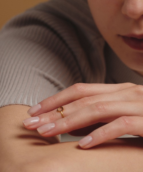 【CENE】セネ/ハートピンキーリング