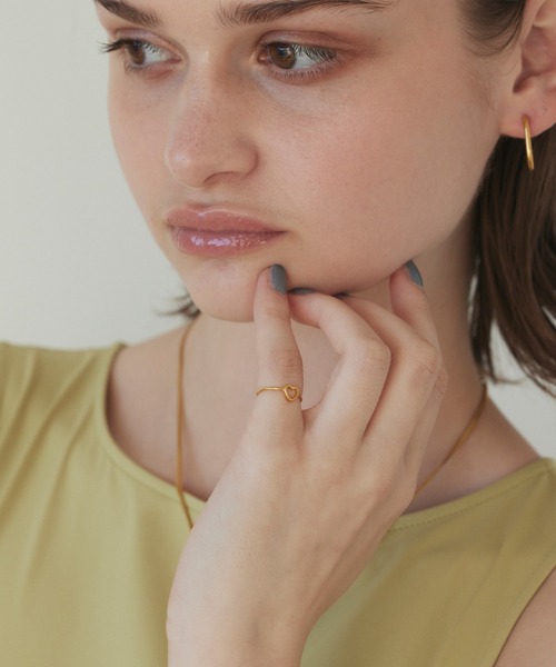 【CENE】セネ/ハートピンキーリング