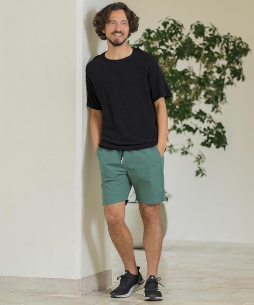 Magine（マージン）の「mt8821-SPAN FRAISE SHORT SLEEVE CUT SEW Tシャツ（Tシャツ/カットソー・メンズ・ホワイト/ブラック/チャコール・44/46/48）」の11枚目の写真