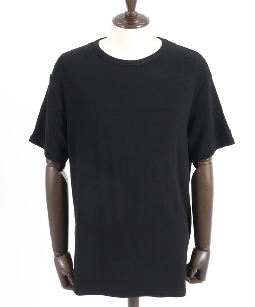 Magine（マージン）の「mt8821-SPAN FRAISE SHORT SLEEVE CUT SEW Tシャツ（Tシャツ/カットソー・メンズ・ホワイト/ブラック/チャコール・44/46/48）」の5枚目の写真