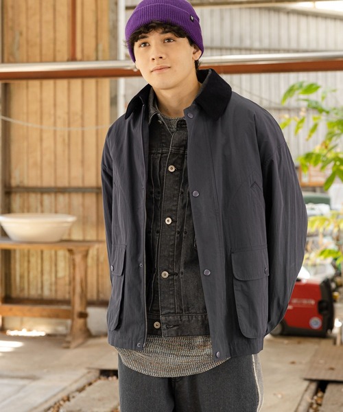 niko and...（ニコアンド）の「ライトハンティングブルゾン（ブルゾン・メンズ・オリーブ/チャコール/ベージュ・MEDIUM/LARGE）」の7枚目の写真