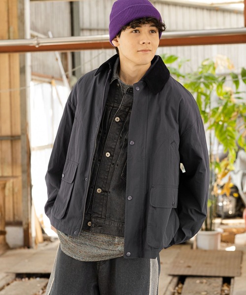 niko and...（ニコアンド）の「ライトハンティングブルゾン（ブルゾン・メンズ・オリーブ/チャコール/ベージュ・MEDIUM/LARGE）」の8枚目の写真