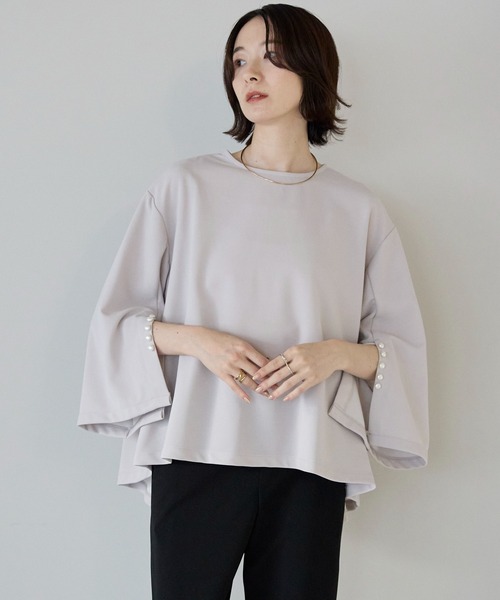 【セール】【RIRIYANO 'ご機嫌'パールスリットセットアップ】（スーツセット）｜RIRIYANO（リリヤーノ）