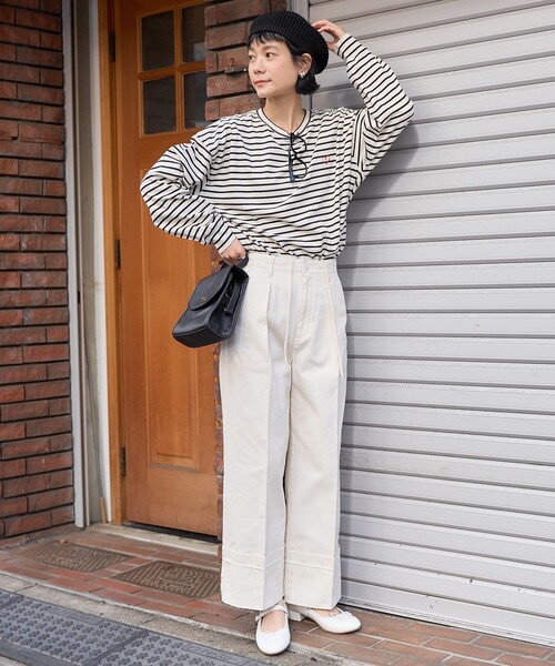 極美品✨A.P.C. FREAK’S STORE別注 ロゴ刺繍 ロンT 白 M 極美品✨A.P.C. FREAK'S STORE別注 ロゴ刺繍 ロンT 白 M